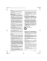 Preview for 8 page of Bosch GWS 8-100 ZProfessional Original Instructions Manual