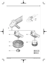 Preview for 5 page of Bosch GWS 9-125 Professional Original Instructions Manual