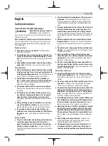 Preview for 15 page of Bosch GWS 9-125 Professional Original Instructions Manual