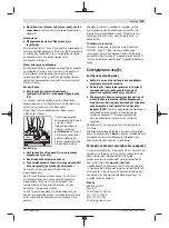 Preview for 109 page of Bosch GWS 9-125 Professional Original Instructions Manual