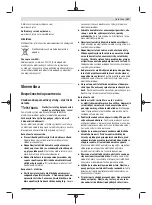 Preview for 137 page of Bosch GWS 9-125 Professional Original Instructions Manual