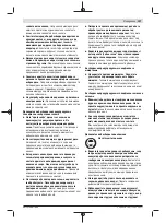 Preview for 207 page of Bosch GWS 9-125 Professional Original Instructions Manual