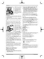 Предварительный просмотр 23 страницы Bosch GWS Professional 10-125 Original Instructions Manual