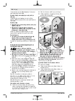 Предварительный просмотр 107 страницы Bosch GWS Professional 10-125 Original Instructions Manual