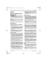 Preview for 3 page of Bosch GWS Professional 11-125 Original Instructions Manual