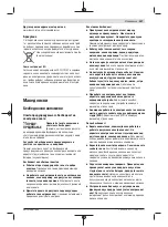 Preview for 257 page of Bosch GWS Professional 12-125 CIEP Original Instructions Manual