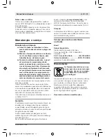 Preview for 11 page of Bosch GWS Professional 12-U Operating Instructions Manual