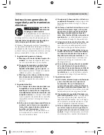 Preview for 12 page of Bosch GWS Professional 12-U Operating Instructions Manual