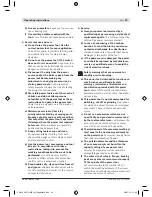 Preview for 23 page of Bosch GWS Professional 12-U Operating Instructions Manual