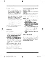 Preview for 29 page of Bosch GWS Professional 12-U Operating Instructions Manual