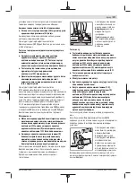 Предварительный просмотр 271 страницы Bosch GWS Professional 14-125 S Original Instructions Manual