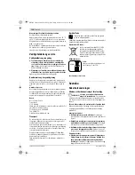 Preview for 119 page of Bosch GWS Professional 18V-100 C Original Instructions Manual