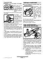 Preview for 91 page of Bosch GWS PROFESSIONAL 21-180/230 (J)HV Operating Instructions Manual