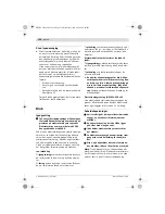 Preview for 137 page of Bosch GWS Professional 22-180 H Original Instructions Manual