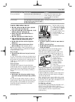 Preview for 127 page of Bosch GWS Professional 30-180 B Original Instructions Manual