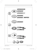 Preview for 3 page of Bosch GWS Professional 8-115 Original Instructions Manual