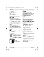 Preview for 189 page of Bosch GWS Professional18 V-LI Original Instructions Manual