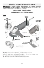 Preview for 10 page of Bosch GWS10-450 Operating/Safety Instructions Manual