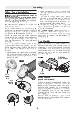 Preview for 12 page of Bosch GWS10-450 Operating/Safety Instructions Manual