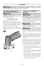 Предварительный просмотр 12 страницы Bosch GWS12V-30 Operating/Safety Instructions Manual