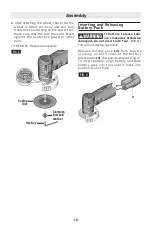 Предварительный просмотр 13 страницы Bosch GWS12V-30 Operating/Safety Instructions Manual