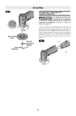 Предварительный просмотр 47 страницы Bosch GWS12V-30 Operating/Safety Instructions Manual