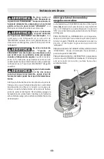 Предварительный просмотр 48 страницы Bosch GWS12V-30 Operating/Safety Instructions Manual