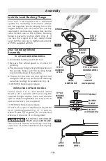 Предварительный просмотр 14 страницы Bosch GWS18V-13C Operating/Safety Instructions Manual