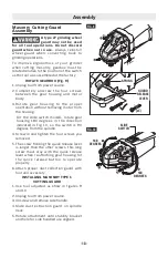 Предварительный просмотр 18 страницы Bosch GWS18V-13C Operating/Safety Instructions Manual