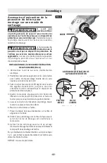 Предварительный просмотр 42 страницы Bosch GWS18V-13C Operating/Safety Instructions Manual