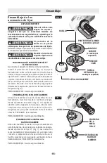 Предварительный просмотр 66 страницы Bosch GWS18V-13C Operating/Safety Instructions Manual