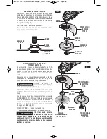 Предварительный просмотр 26 страницы Bosch GWS18V-45 Operating/Safety Instructions Manual