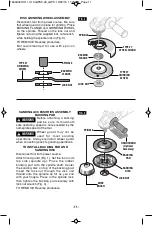 Предварительный просмотр 11 страницы Bosch GWS9-45 Operating/Safety Instructions Manual