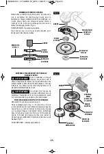 Предварительный просмотр 25 страницы Bosch GWS9-45 Operating/Safety Instructions Manual