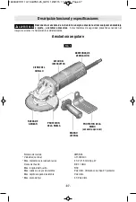 Предварительный просмотр 37 страницы Bosch GWS9-45 Operating/Safety Instructions Manual