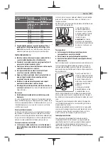 Preview for 227 page of Bosch GWX 13-125 Original Instructions Manual