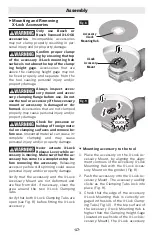 Preview for 17 page of Bosch GWX13-50 Operating/Safety Instructions Manual