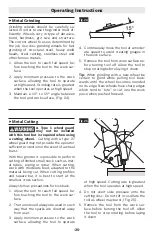 Preview for 25 page of Bosch GWX13-50 Operating/Safety Instructions Manual