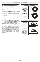 Preview for 85 page of Bosch GWX13-50 Operating/Safety Instructions Manual