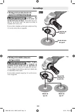 Предварительный просмотр 43 страницы Bosch GWX18V-50PC Operating/Safety Instructions Manual