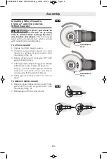 Preview for 15 page of Bosch GWX18V-8N Operating/Safety Instructions Manual