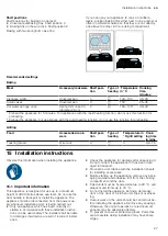 Предварительный просмотр 27 страницы Bosch HAF011BR0 User Manual And Installation Instructions