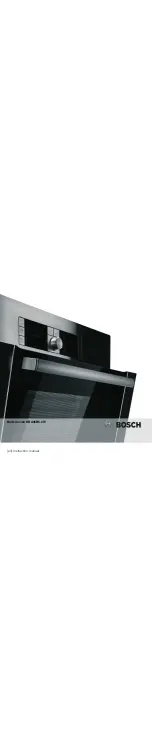 Bosch HBA36B6.0W Instruction Manual preview