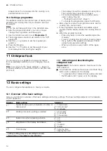 Preview for 14 page of Bosch HBA574B 0Z Series User Manual And Installation Instructions