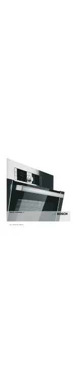 Bosch HBB56 2 Series Instruction Manual preview