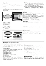 Предварительный просмотр 6 страницы Bosch HBC84H500 Instruction Manual