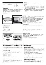 Предварительный просмотр 6 страницы Bosch HBC84H500V Instruction Manual