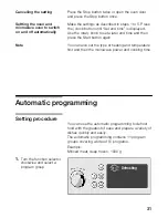 Предварительный просмотр 31 страницы Bosch HBC86K7.0 Instruction Manual