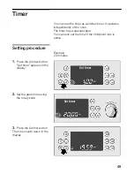 Предварительный просмотр 49 страницы Bosch HBC86K7.0 Instruction Manual