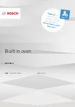 Bosch HBF010B 1S Series Instruction Manual preview